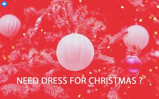 Christmas Dress Photo Editor Affiche