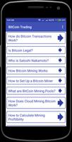 BitCoin Trading capture d'écran 3