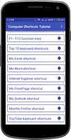 Computer Shortcuts Tutorial Screenshot 3