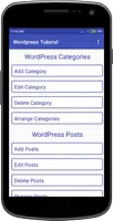 Wordpress Tutorial скриншот 3