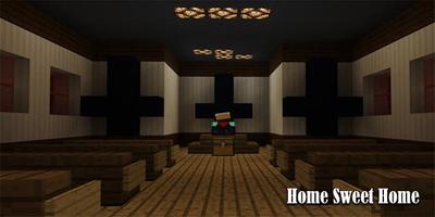 Map Home Sweet Home Minecraft Affiche