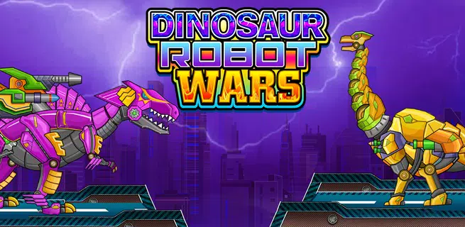 Dinosaur Robot Wars