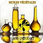 HUILES VÉGÉTALES BIO sans net icône