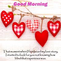 Good Morning Love Message poster
