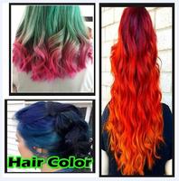 Hair color پوسٹر