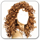 Salon chevelure photomontage icône