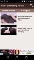 Hair Style Making Videos captura de pantalla 1