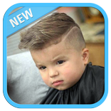 髮型男孩的孩子