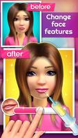 3D Hairstyle Games for Girls 포스터
