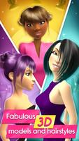 3D Hairstyle Games for Girls 스크린샷 2