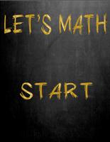 Let's Math poster