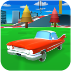 Cartoon Cars Driving icon