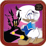 donald scary duck : mysterious halloween game icône