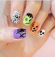 Manicura de uñas de Halloween captura de pantalla 1