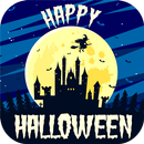 Halloween Pembuat Kartu APK