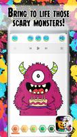 Halloween Coloring Games اسکرین شاٹ 1