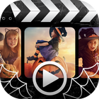 Halloween Photo Video Maker With Music icône