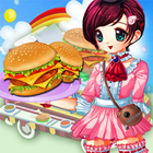 Burger games-Sushi games sushi restaurant game icône