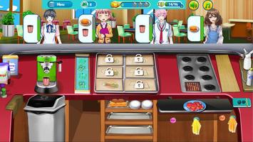Burger games-Sushi games sushi restaurant game اسکرین شاٹ 1