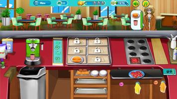 Burger games-Sushi games sushi restaurant game اسکرین شاٹ 3