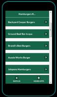Hamburgers Recipes स्क्रीनशॉट 2