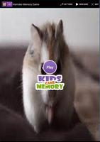Hamster Memory Game Affiche