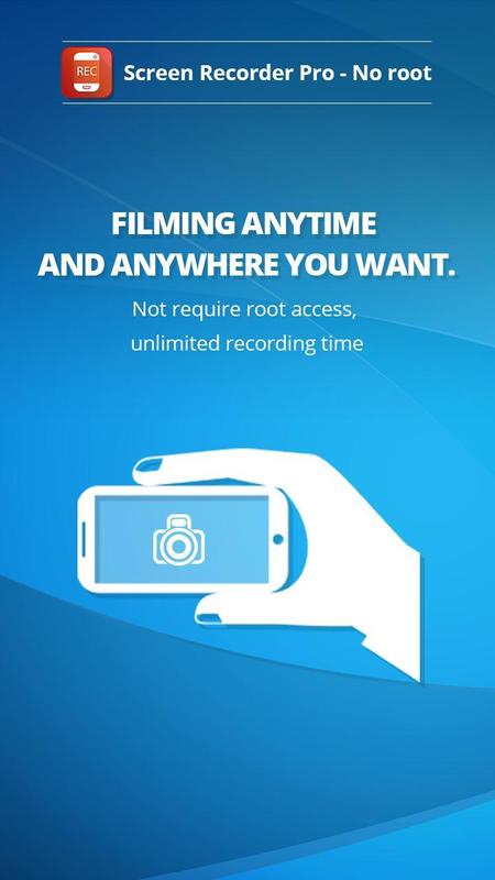 no root record screen to video pro apk