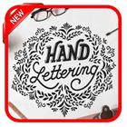Hand Lettering icône