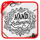 Hand Lettering icon