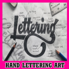 Hand Lettering Arts icône
