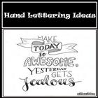 Hand Lettering Ideas 아이콘