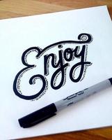 Hand Lettering Ideas captura de pantalla 1