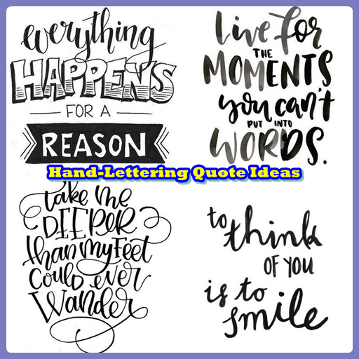 Hand Lettering Quote Ideas