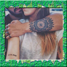 Icona Hand Tattoo Design