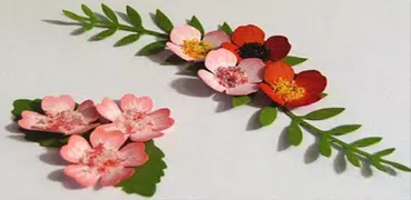 手作りの紙の花