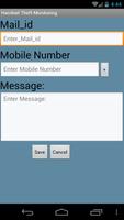 Handset Theft Monitoring screenshot 1