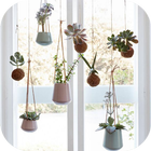 Hanging Flower Pots Ideas آئیکن