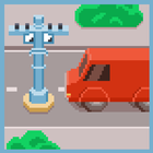 Tiang Listrik Nyebrang - Electric Crossy Road Game icon