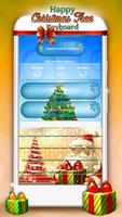 Happy Christmas Tree Keyboard syot layar 1