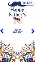 Happy Fathers Day Free Greeting Cards capture d'écran 1