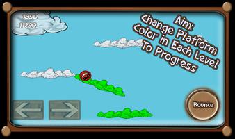 Bounce-E - Ultimate Free 2D Platform Game 스크린샷 1