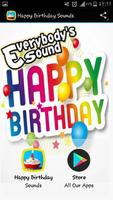 Happy Birthday Sounds Affiche