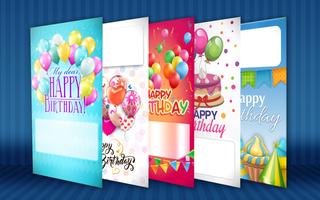 Happy Birthday Card Maker poster