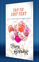 Happy Birthday Card Maker capture d'écran 2