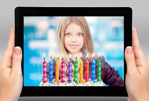 پوستر Happy Birthday Photo Frames