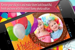 Happy Birthday Photo Frames اسکرین شاٹ 2