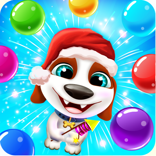 Cute Dog Bubble Shooter