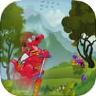 the big red dog jump adventure icon