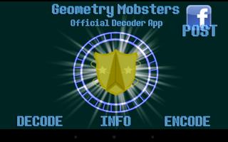 Geometry Mobsters Decoder App Affiche