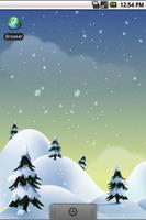 Winter Snow Live Wallpaper Affiche